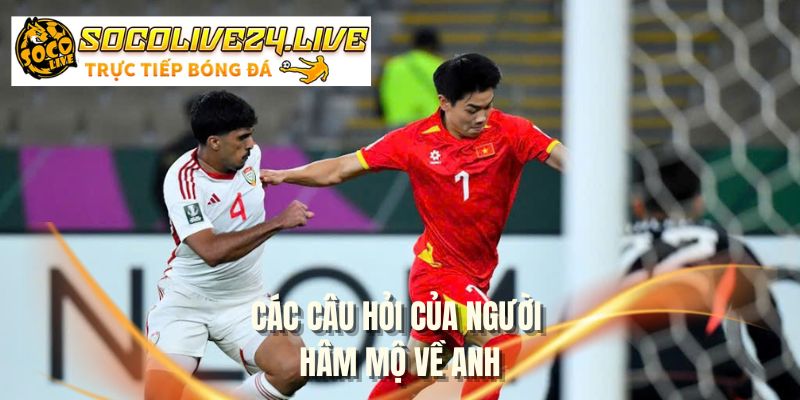 Các câu hỏi của người hâm mộ về anh